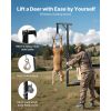 Truck Hitch Game Hoist, 300 lbs Load Capacity, Hunting Deer Hoist with 2-inch Receiver, 360-Degree Swivel Shaft & Adjustable Height